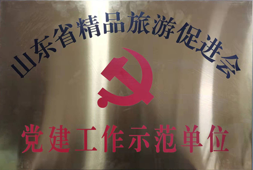 山東省精品旅游促進(jìn)會(huì)黨建工作示范單位