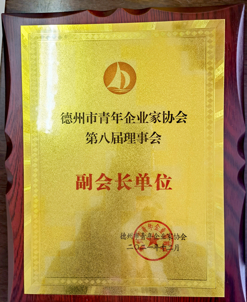 德州市青年企業(yè)家協(xié)會(huì)副會(huì)長單位